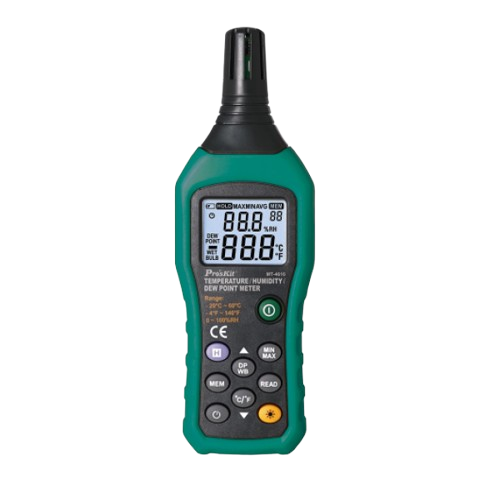 Temperature/Humidity/Dew Point Meter

